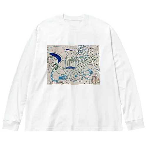 盃 Big Long Sleeve T-Shirt