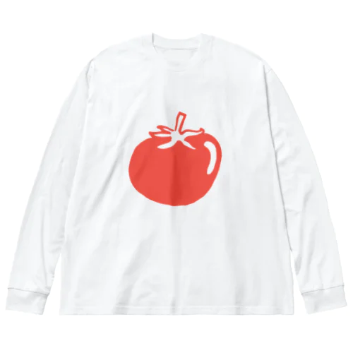 tomato Big Long Sleeve T-Shirt