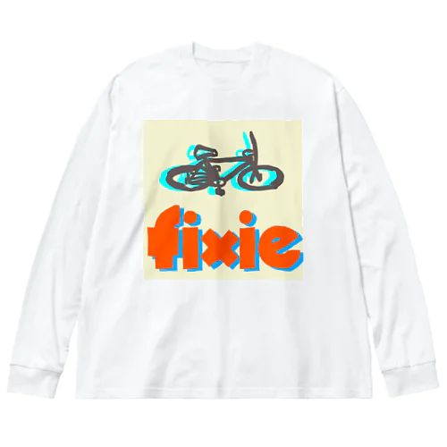 fixie Big Long Sleeve T-Shirt