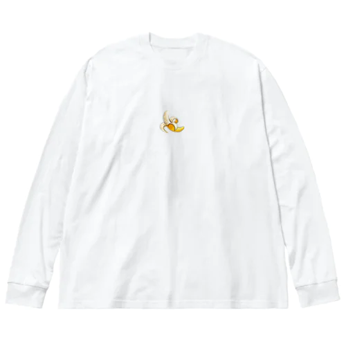 バナナ Big Long Sleeve T-Shirt