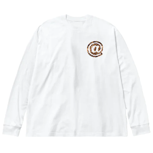 ヒョウ柄　@ Big Long Sleeve T-Shirt