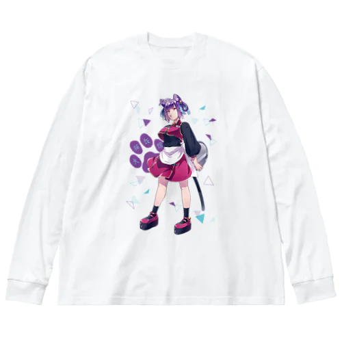 MAOちゃん ビッグシルエットロングスリーブTシャツ