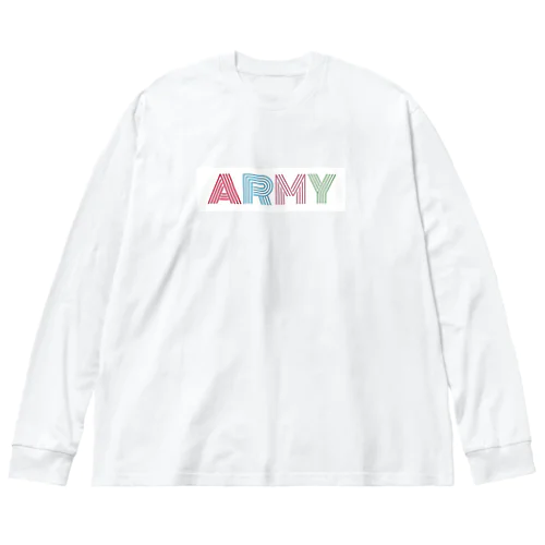 ARMY ビッグシルエットロングスリーブTシャツ