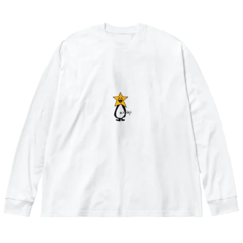 STAR  ビッグシルエットロングスリーブTシャツ