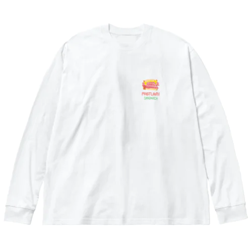 パストラミサンド ビッグシルエットロングスリーブTシャツ