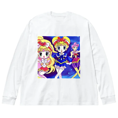 へんしん！魔法少女 ビッグシルエットロングスリーブTシャツ