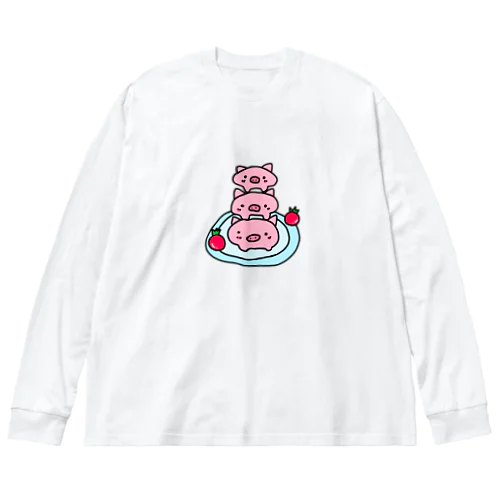 可愛いお料理 ビッグシルエットロングスリーブTシャツ