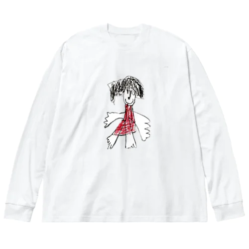 R ビッグシルエットロングスリーブTシャツ