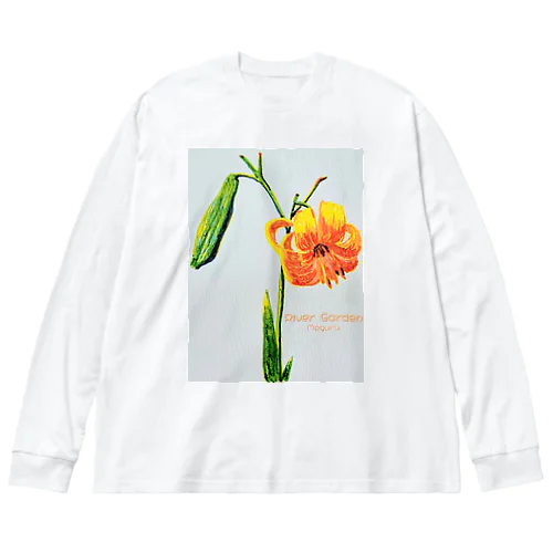 River Garden 野姫百合 Big Long Sleeve T-Shirt