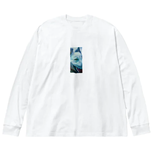 ホアイトシェパードドアップ Big Long Sleeve T-Shirt