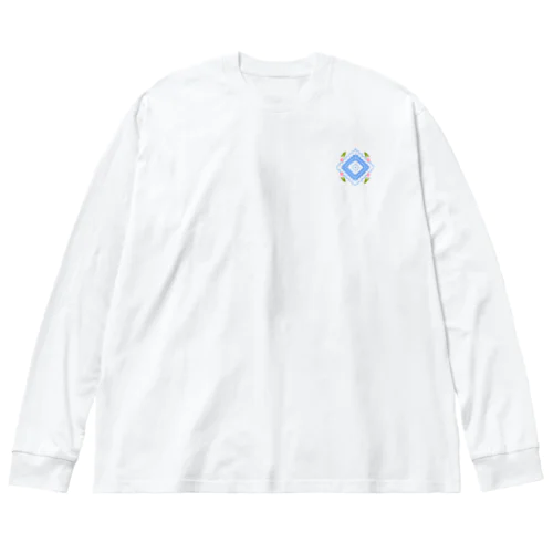 ウネウネチューリップ Big Long Sleeve T-Shirt