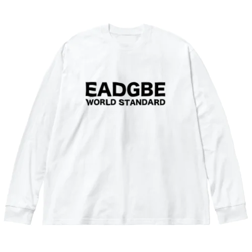 EADGBE スタンダードチューニングTシャツ Big Long Sleeve T-Shirt