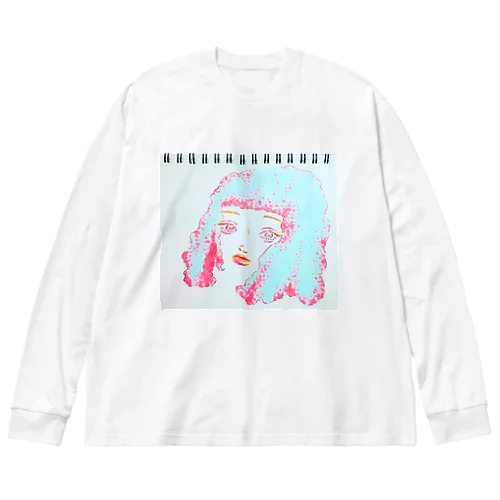 春のクリームソーダ Big Long Sleeve T-Shirt