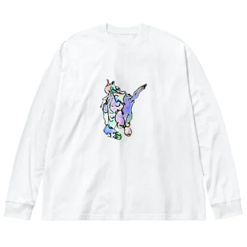 抱っこひもからバイバイ Big Long Sleeve T-Shirt