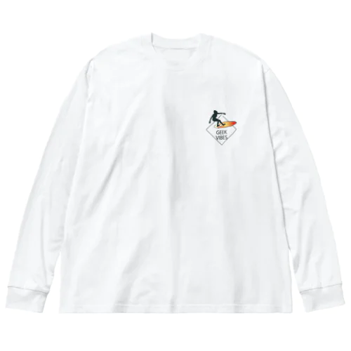 宮古島ベースのオリジナルロゴ ビッグシルエットロングスリーブTシャツ