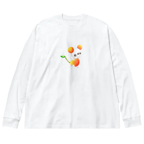 フルーツアニマル　サクランボネズミ Big Long Sleeve T-Shirt