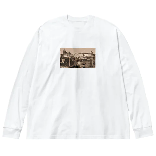 プラハ城 Big Long Sleeve T-Shirt