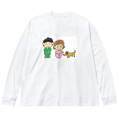 ピースフル ビッグシルエットロングスリーブTシャツ