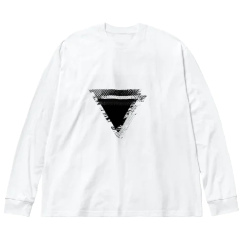 逆三角形ロゴマーク Big Long Sleeve T-Shirt
