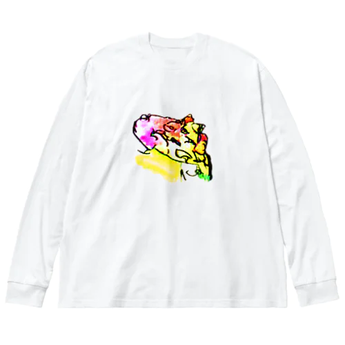 虎UFO ビッグシルエットロングスリーブTシャツ