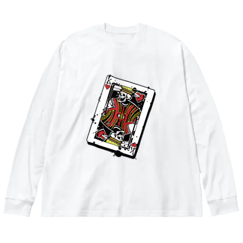 トランプ「スカルキング」 Big Long Sleeve T-Shirt