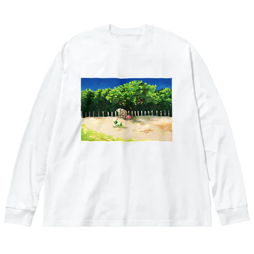 ぞうのおやこ Big Long Sleeve T-Shirt