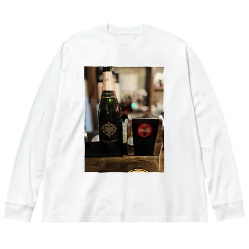 いつも酒と共に。 Big Long Sleeve T-Shirt