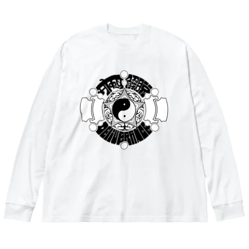 解脱 ビッグシルエットロングスリーブTシャツ