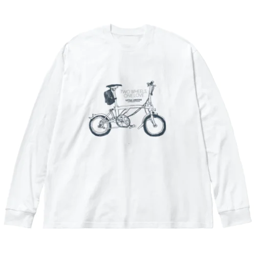 Two Wheels, One Love ビッグシルエットロングスリーブTシャツ