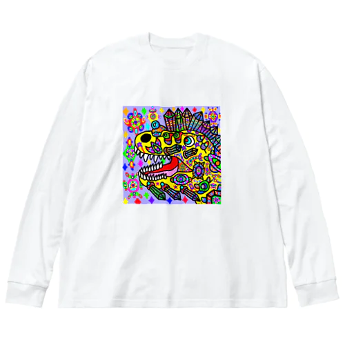 宝石属性の竜 Big Long Sleeve T-Shirt