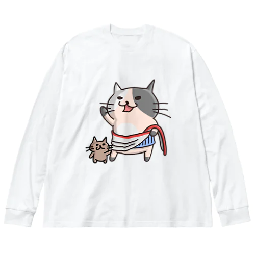 にゃうぐすとぅす ビッグシルエットロングスリーブTシャツ