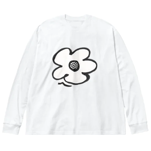 大きな花 Big Long Sleeve T-Shirt