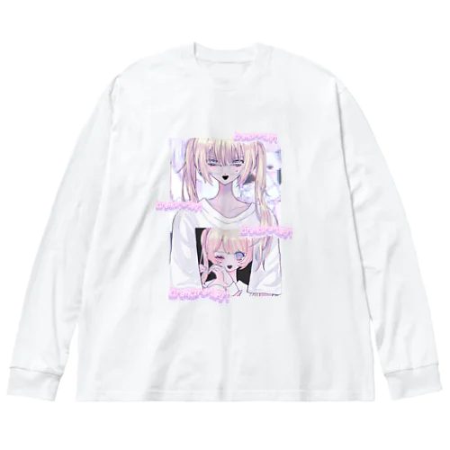 きらきら いんぽ〜と ビッグシルエットロングスリーブTシャツ