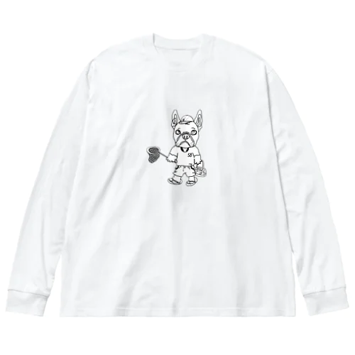 虫取りフレンチブルドッグ Big Long Sleeve T-Shirt