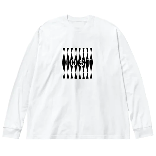 IOSTバーサスデザイン(白黒シリーズ) Big Long Sleeve T-Shirt