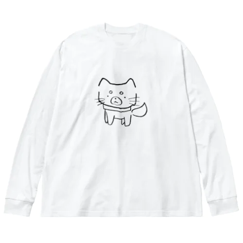 まめ Big Long Sleeve T-Shirt