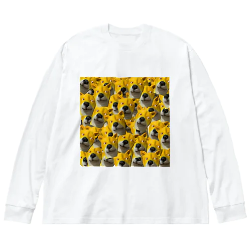 ぎっしり！ポチ Big Long Sleeve T-Shirt