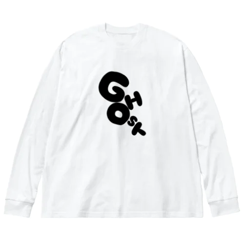 ゴースト Big Long Sleeve T-Shirt