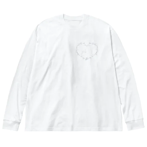 がらすのはあと ビッグシルエットロングスリーブTシャツ