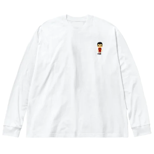 [ドット絵] サッカー選手 Vol.005 Big Long Sleeve T-Shirt