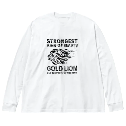 ゴールドライオンロゴ Big Long Sleeve T-Shirt