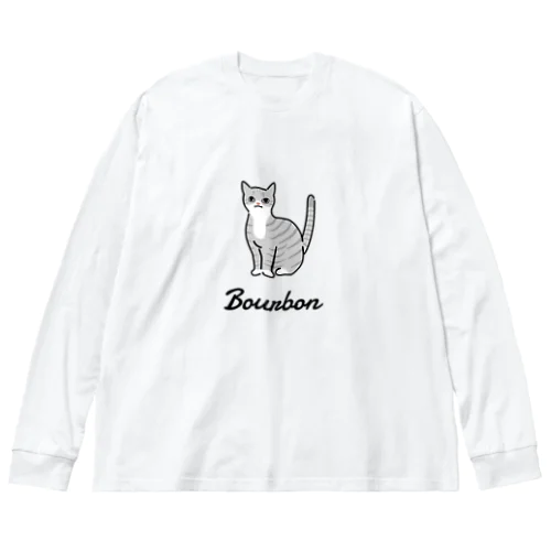 Bourbon  ビッグシルエットロングスリーブTシャツ