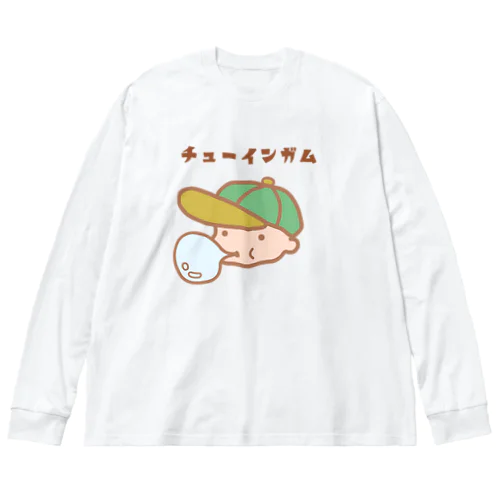 風船ガム ビッグシルエットロングスリーブTシャツ