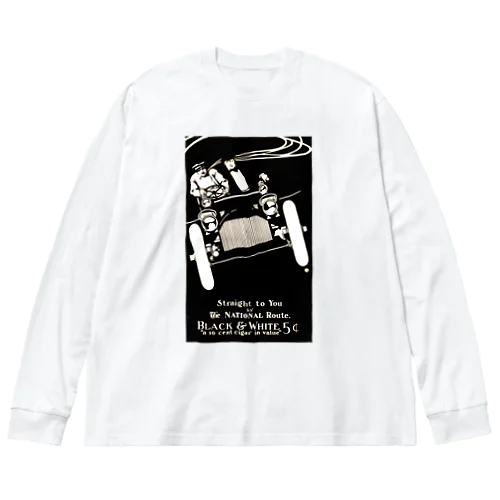 カーチェイス ビッグシルエットロングスリーブTシャツ