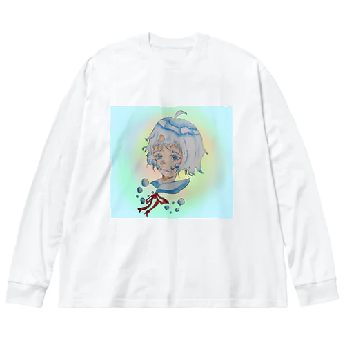 水の子 ビッグシルエットロングスリーブTシャツ