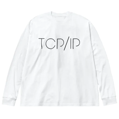 TCP/IP ビッグシルエットロングスリーブTシャツ