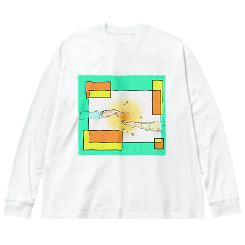 ぬくもり ビッグシルエットロングスリーブTシャツ