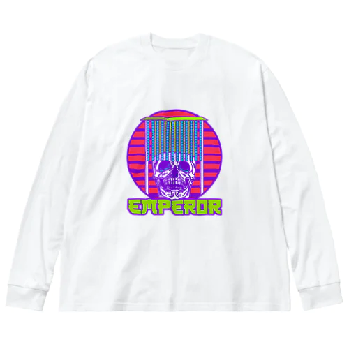 【前面】skeleton emperor Big Long Sleeve T-Shirt