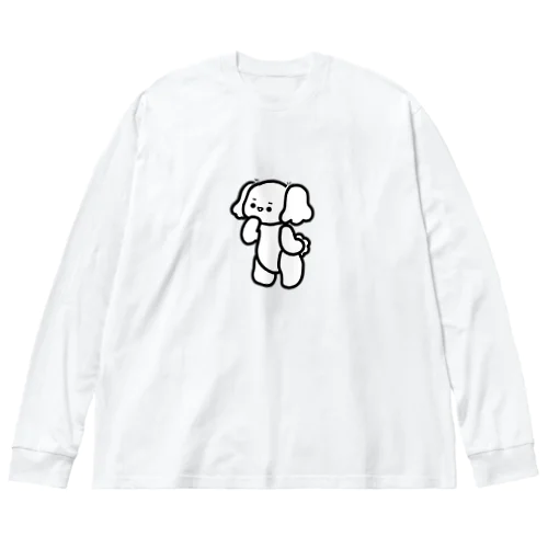 トイプードルのころんたん ビッグシルエットロングスリーブTシャツ