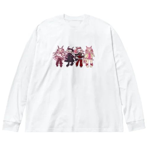 やぎおんな×原宿kawaii ビッグシルエットロングスリーブTシャツ